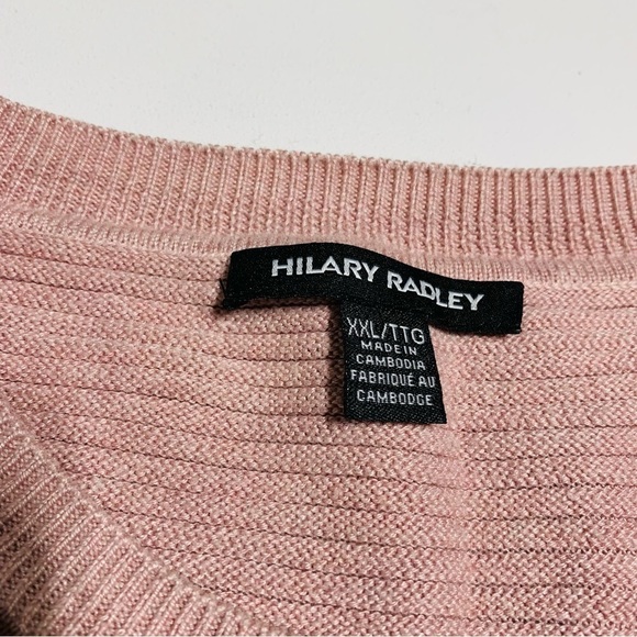 Hilary Radley XXL ribbed knit sweater - Picture 3 of 6